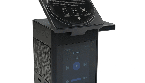 3-in-1 kabellose Ladestation mit Bluetooth-BOX