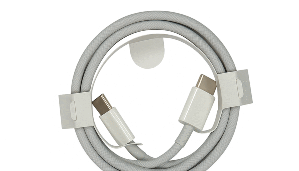 Apple USB C Kabel in weiss
